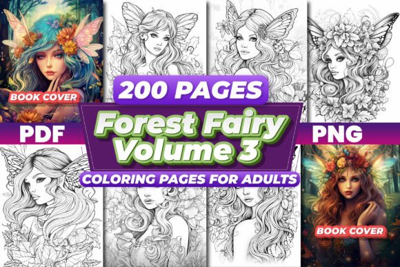 A Practical Evaluation of Forest Fairy Coloring Pages Volume 3