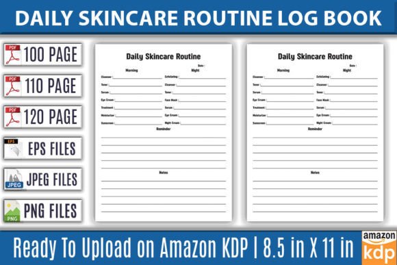 Daily Skincare Routine Log Book KDP: A Practical Evaluation for Self-Publishers