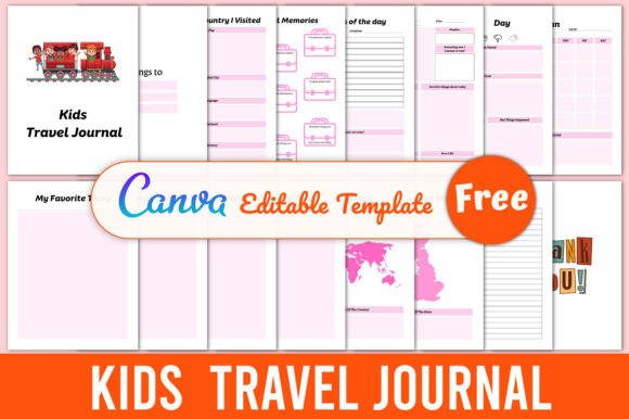 Free Kids Travel Journal Canva: A Creative Tool for All