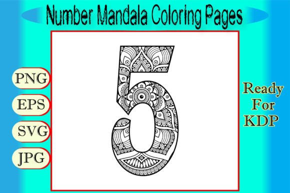 Number Mandala Coloring Pages for All