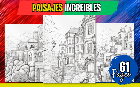 Paisajes Increíbles Para Colorear