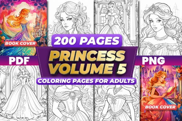 Why Princess Coloring Pages for Adults 5 Is Redefining Creative Merchandise for Professionals